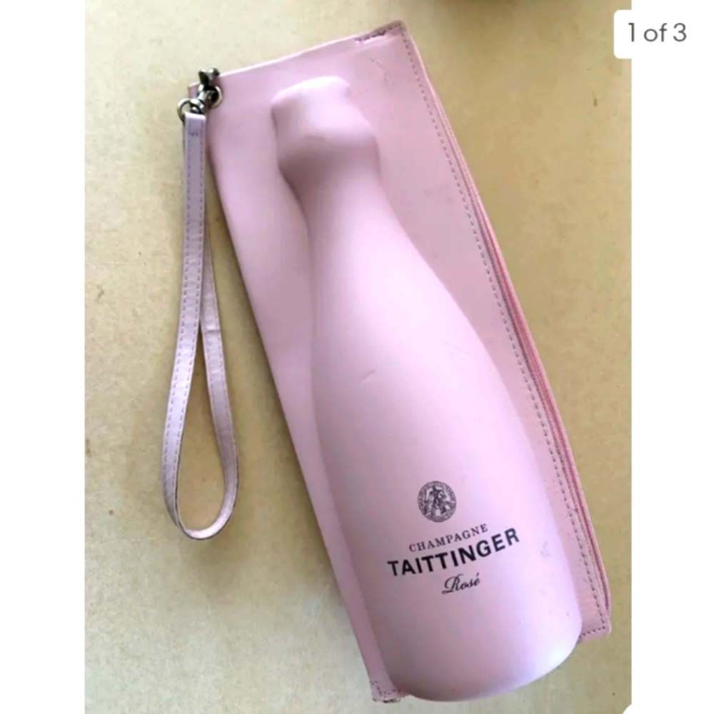 Taittinger Pink Champagne Insulated Cooler Bag.